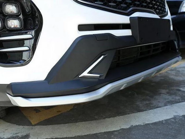 Накладки на бампера Kia Sportage IV (QL; 16-18) - ABS 6