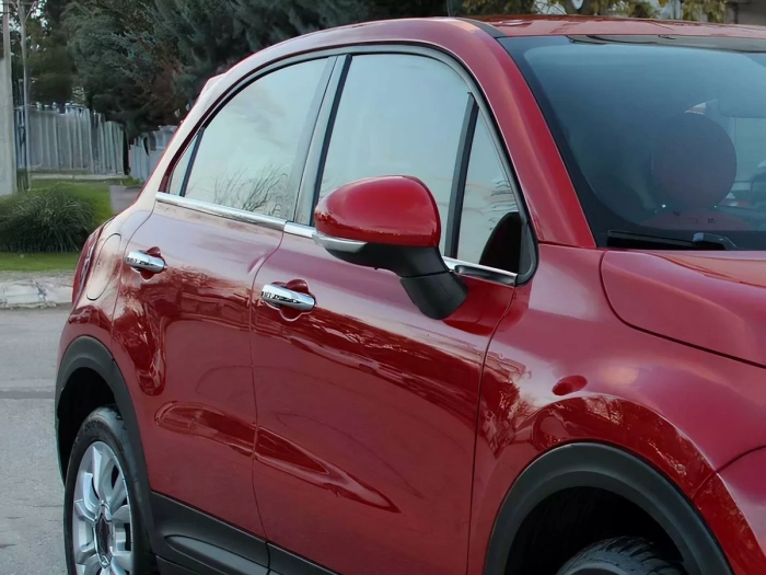 Хром нижні молдинги вікон Fiat 500X (15-24) 6