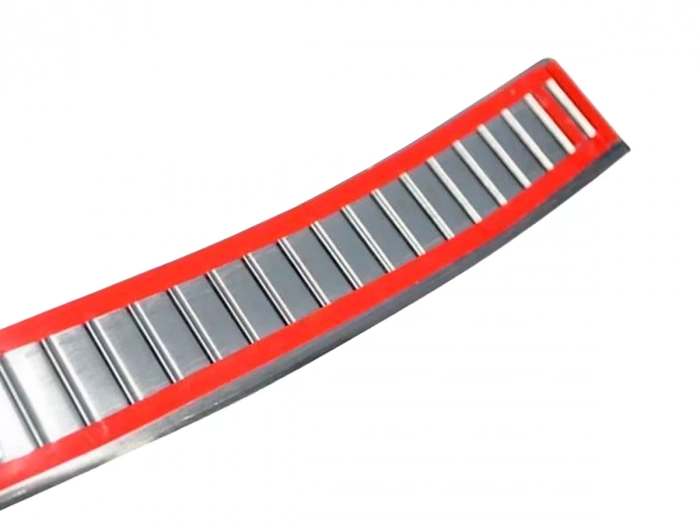 Накладка на бампер VW Touran I (GP2; 10-15) - Omsa (глянець) 2