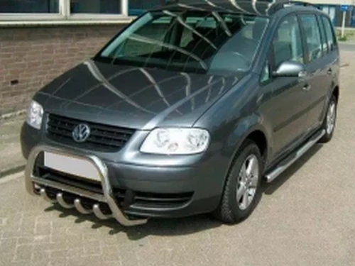 Пороги боковые VW Touran I (1T/GP2; 03-15) - трубы 2