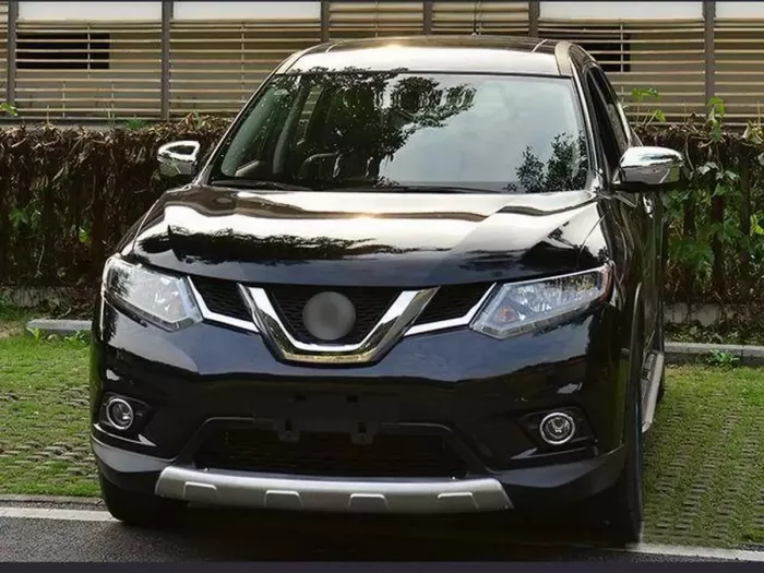 Накладки под бампера Nissan X-Trail T32 (14-16) - нержавейка 6