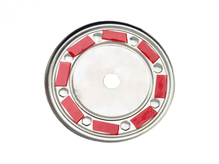 Хром накладка на лючок бензобака Peugeot 206 (98-12) 3