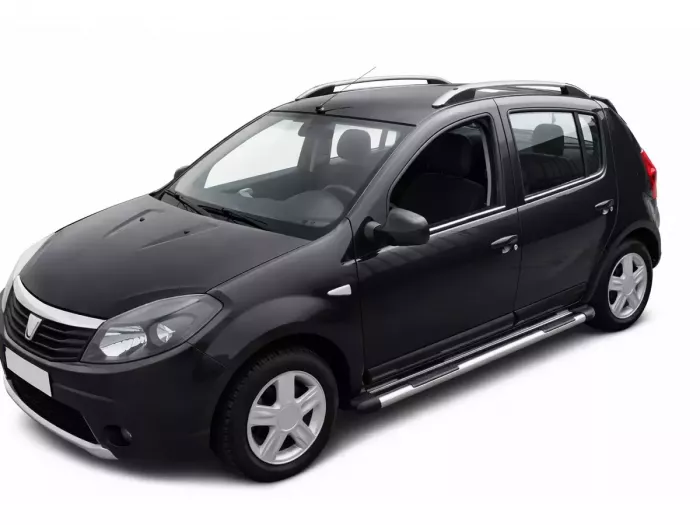 Рейлінги Dacia Sandero I (B90; 08-12) - Skyport (сірі) 2