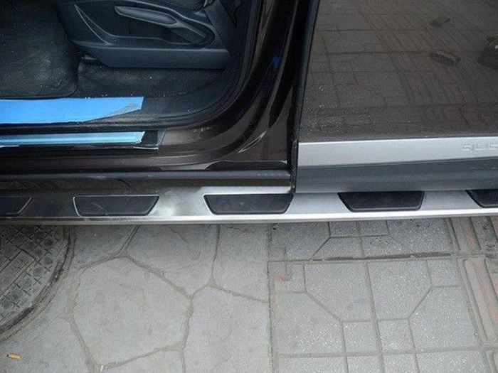 Пороги боковые Audi Q7 II (4M; 16-/20-) - OEM V.1 4