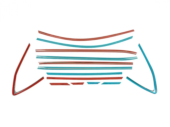 Хром повне окантування вікон Hyundai Tucson III (TL; 16-21) 4