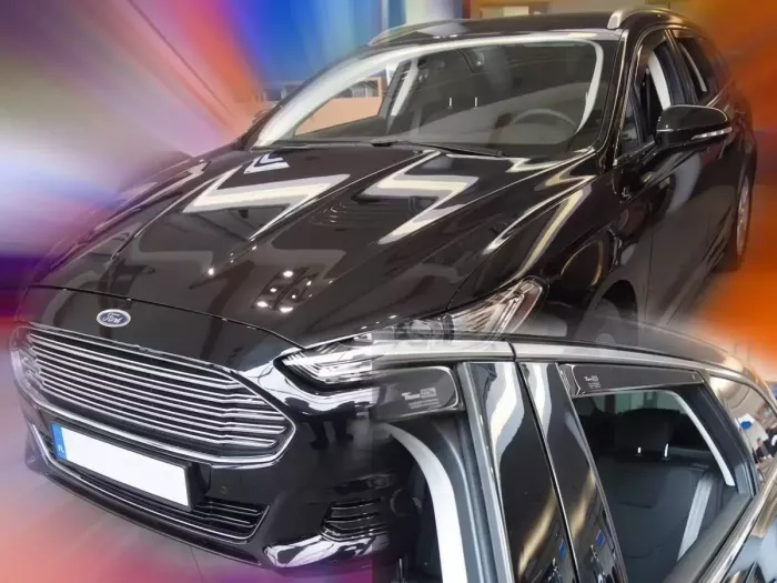 Дефлектори вікон Ford Mondeo Mk5 (14-22) Turnier - Heko (вставні) 4