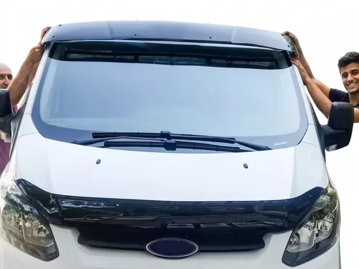 Козырёк лобового стекла Ford Custom I (13-23) - на раме 5