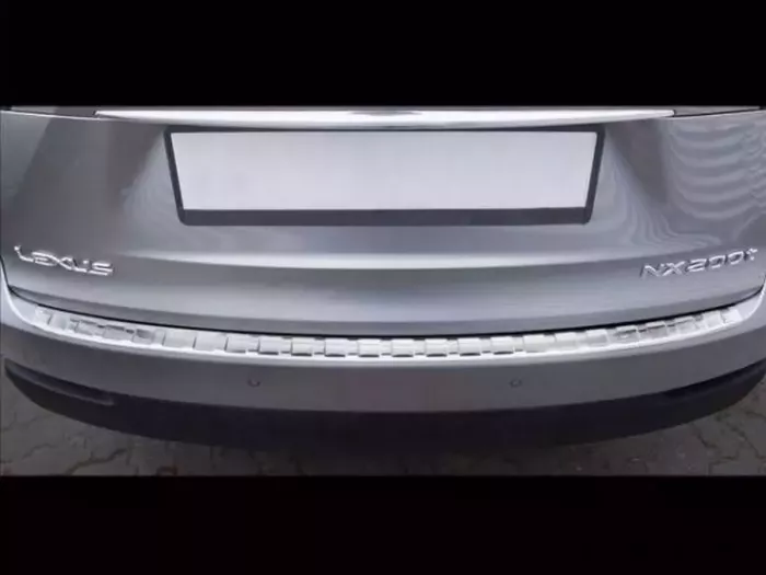 Накладка на задний бампер Lexus NX I (AZ10; 15-21) - Avisa 3