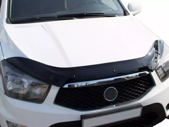 Дефлектор капота SsangYong Actyon (13-18) - Cappafe 6