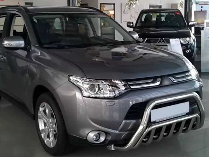 Кенгурятник Mitsubishi Outlander III (13-21) - двойной 2