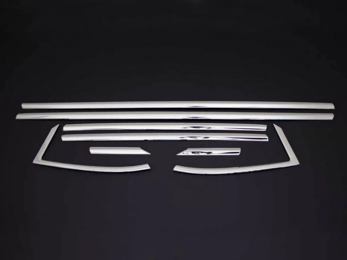 Хром нижні молдинги вікон Opel Astra K (15-21) Htb 2