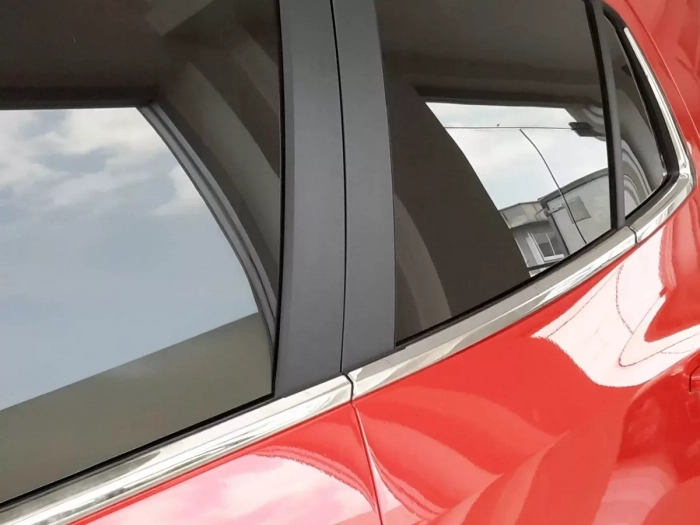 Хром нижні молдинги вікон Opel Astra K (15-21) Htb 7