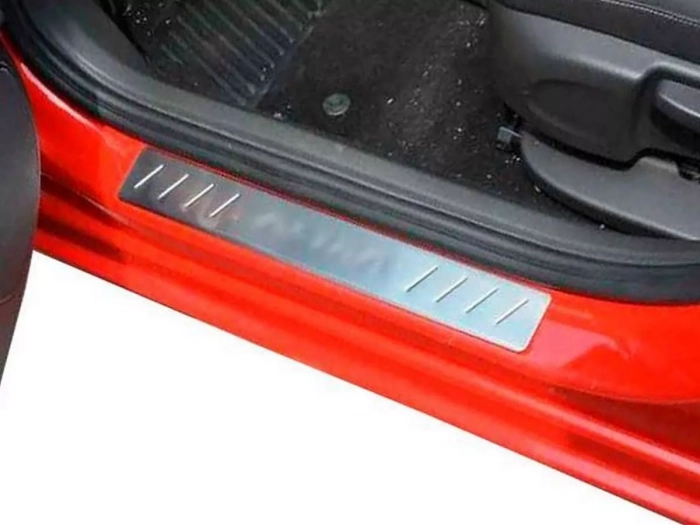 Накладки на пороги Opel Astra K (15-21) - Omsa 4