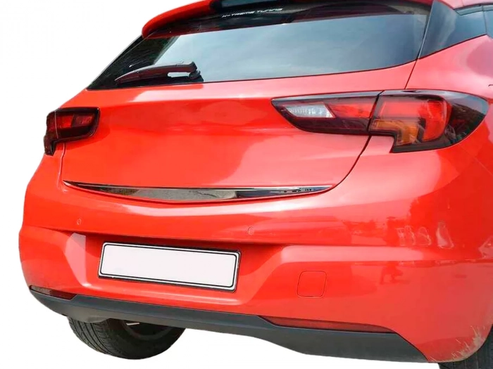 Хром на кромку багажника Opel Astra K (15-21) Htb 4