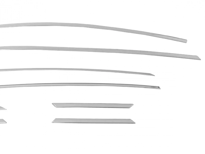 Хром верхні молдинги вікон Opel Astra K (15-21) Htb 2