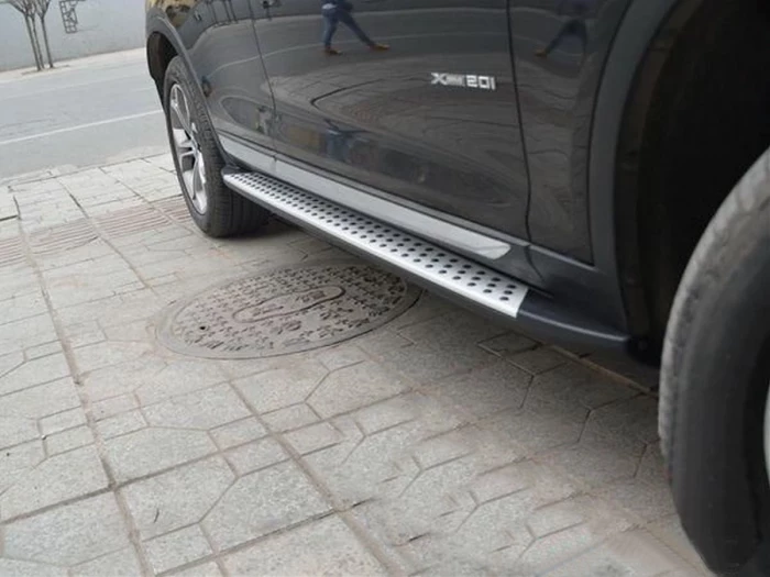 Пороги бічні BMW X4 F26 (14-18) - оригінал стиль точками 5