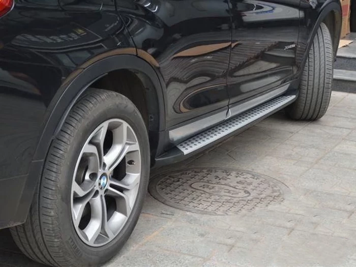 Пороги бічні BMW X4 F26 (14-18) - оригінал стиль точками 6