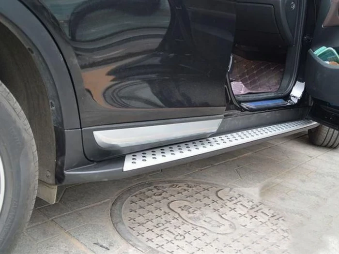 Пороги бічні BMW X4 F26 (14-18) - оригінал стиль точками 7