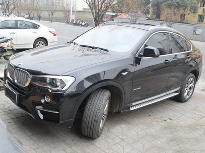 Пороги бічні BMW X4 F26 (14-18) - оригінал стиль точками 8