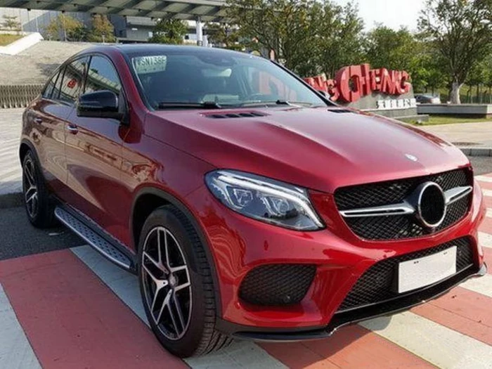 Пороги бічні Mercedes GLE Coupe C292 (15-19) - оригінал стиль 8