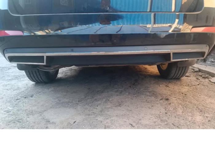 Хром заднього дифузора Skoda Octavia A7 (13-19) - Carmos 6