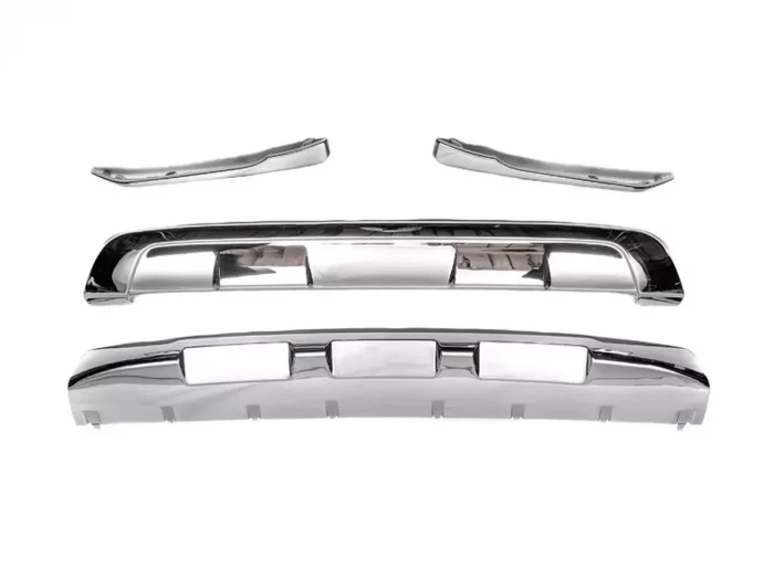 Накладки передня та задня під бампер BMW X1 F48 (15-18) - хром 2