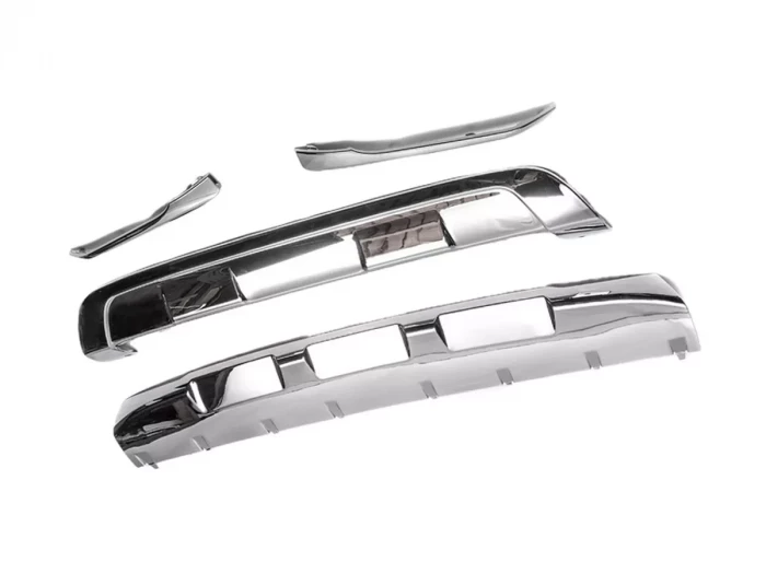 Накладки передня та задня під бампер BMW X1 F48 (15-18) - хром 3