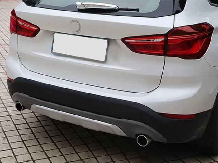 Накладки передня та задня під бампер BMW X1 F48 (15-18) - хром 8