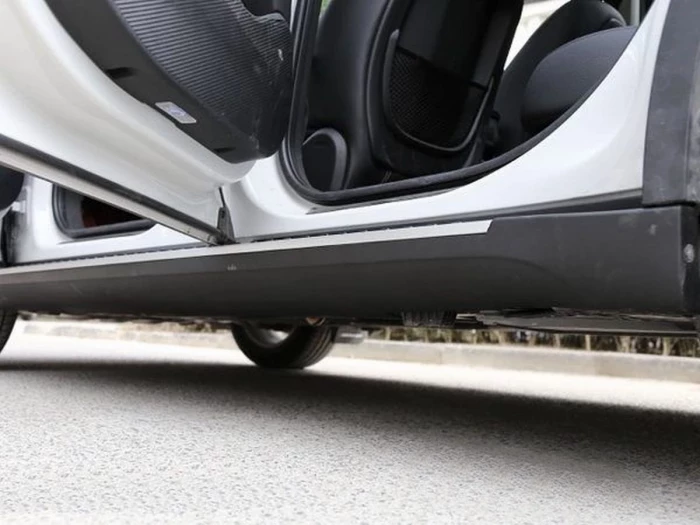 Пороги боковые BMW X1 F48 (15-22) - оригинал стиль 4