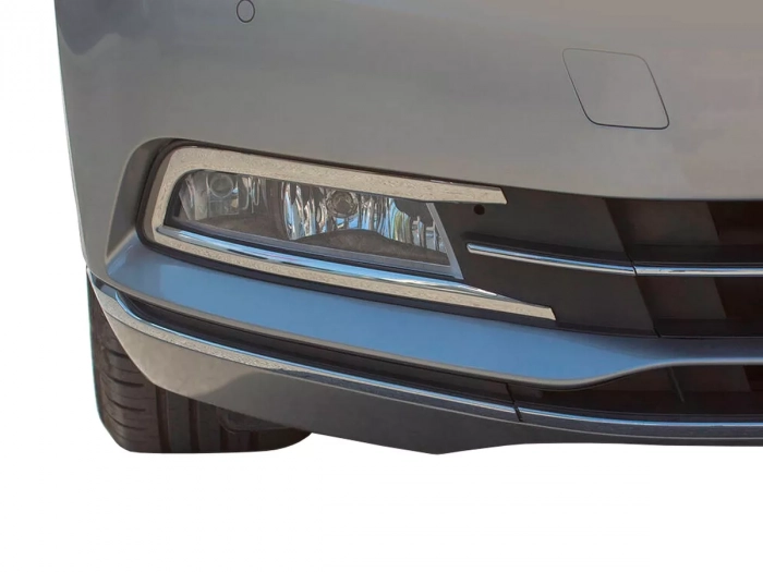 Хром накладки на протитуманки VW Passat B8 (15-19) - Omsa 5