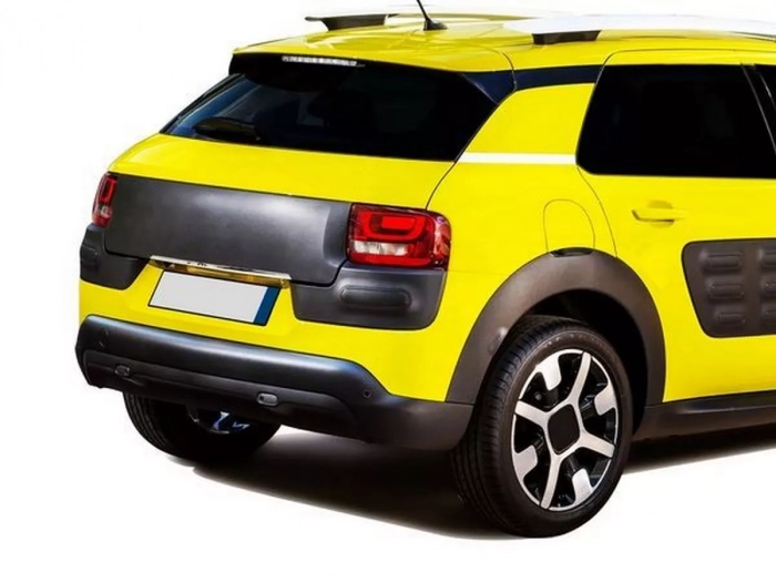 Хром накладка над номером Citroen C4 Cactus (14-18) 4