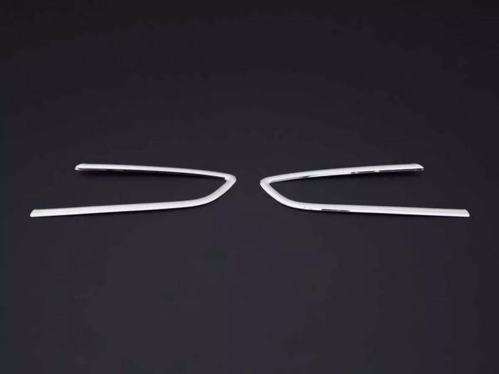 Хром накладки на протитуманки Opel Astra K (B16; 15-21) - Omsa 2