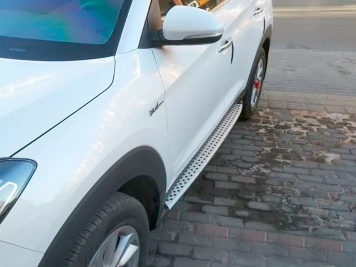Пороги бічні Hyundai Tucson III (TL; 16-21) - BMW стиль 4