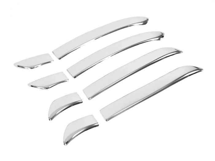 Хром накладки на ручки VW Passat B6 (3C; 05-10) - плоские 2