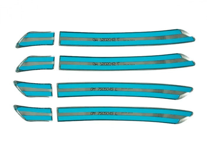 Хром накладки на ручки VW Passat B6 (3C; 05-10) - плоские 4