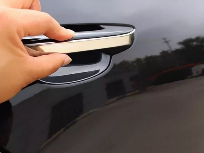 Хром накладки на ручки VW Passat B6 (3C; 05-10) - плоские 6