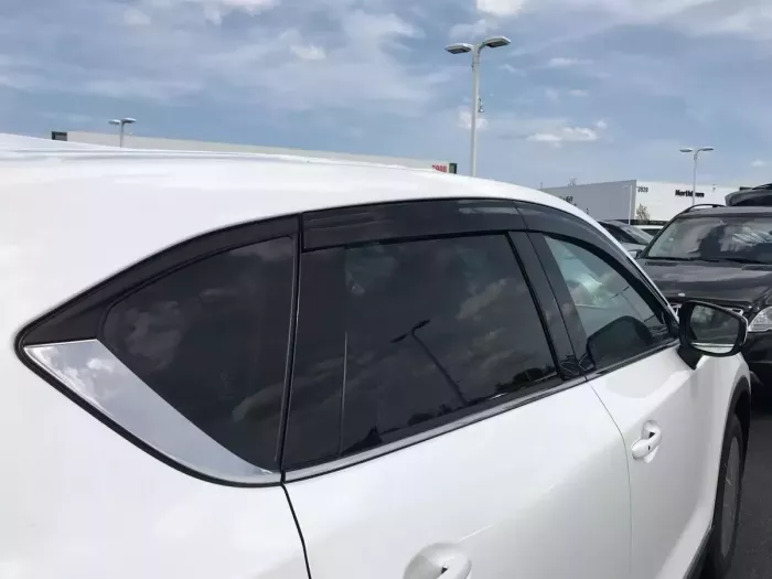 Дефлектори вікон Mazda CX-5 II (KF; 17-) - Hic (накладні) 6