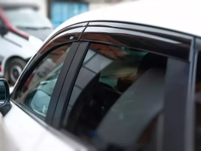 Дефлектори вікон Mazda CX-5 II (KF; 17-) - Hic (накладні) 8
