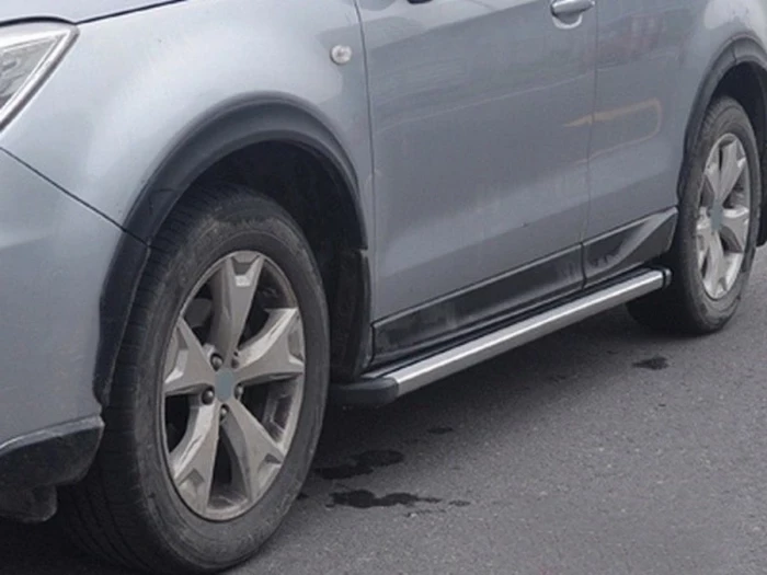 Пороги боковые Subaru Forester IV (SJ; 14-18) - оригинал стиль 3