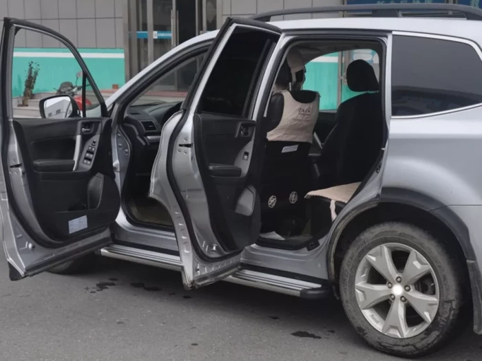 Пороги боковые Subaru Forester IV (SJ; 14-18) - оригинал стиль 8