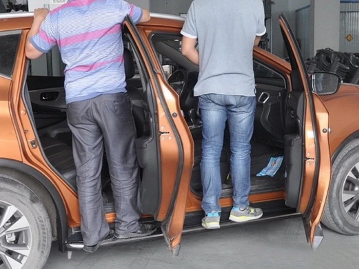 Пороги боковые Nissan Murano III (Z52; 15-24) - OEM 5