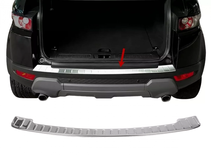 Накладка на задний бампер Range Rover Evoque L538 (11-18) - Omsa 1