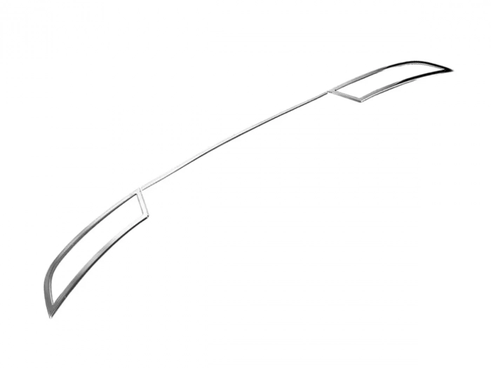 Хром накладки на задний диффузор Skoda Superb III (3V; 15-24) - Carmos 2