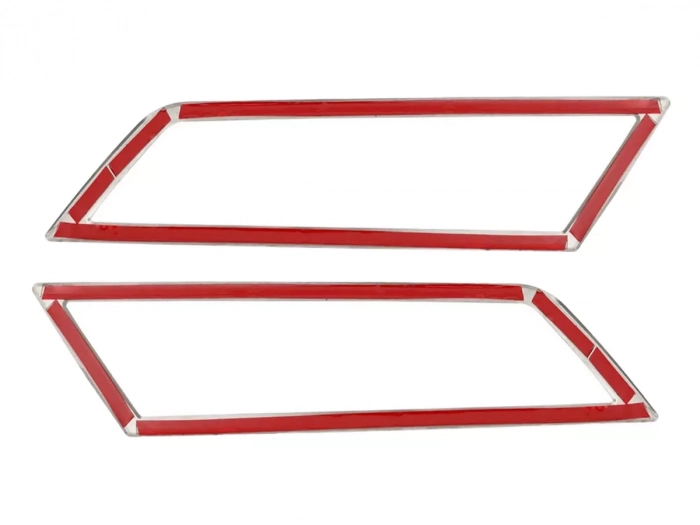 Хром на противотуманки Skoda Superb III (3V; 15-18) 3