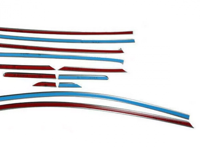 Хром верхние молдинги окон Ford Kuga II (13-19) 4