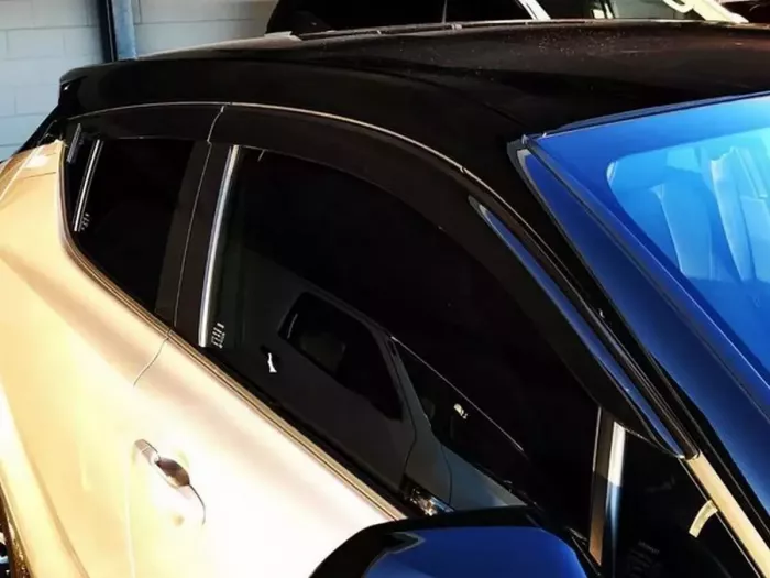 Дефлектори вікон Toyota C-HR I (AX10; 17-23) - Hic (накладні) 3