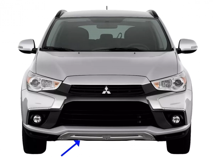 Накладки передня та задня Mitsubishi ASX I (13-16) 3