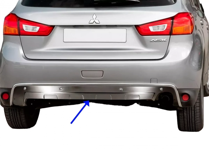 Накладки передня та задня Mitsubishi ASX I (13-16) 4