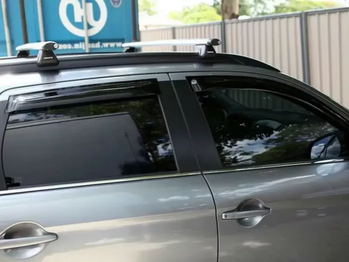 Дефлектори вікон Mitsubishi ASX I (GA; 10-23) - Hic (накладні) 2