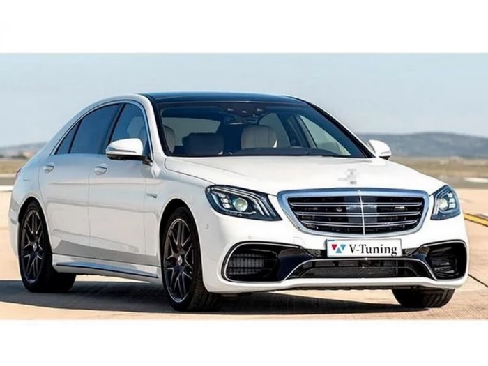 Комплект обвеса Mercedes S W222 (18-20) рестайлинг - S63 AMG стиль 6